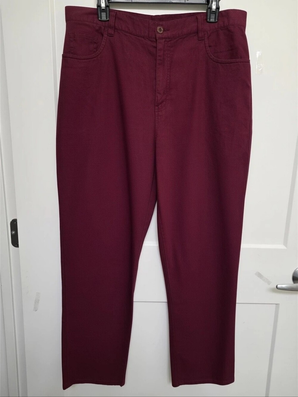 Vintage Bill Blass Women's Burgundy Linen Blend